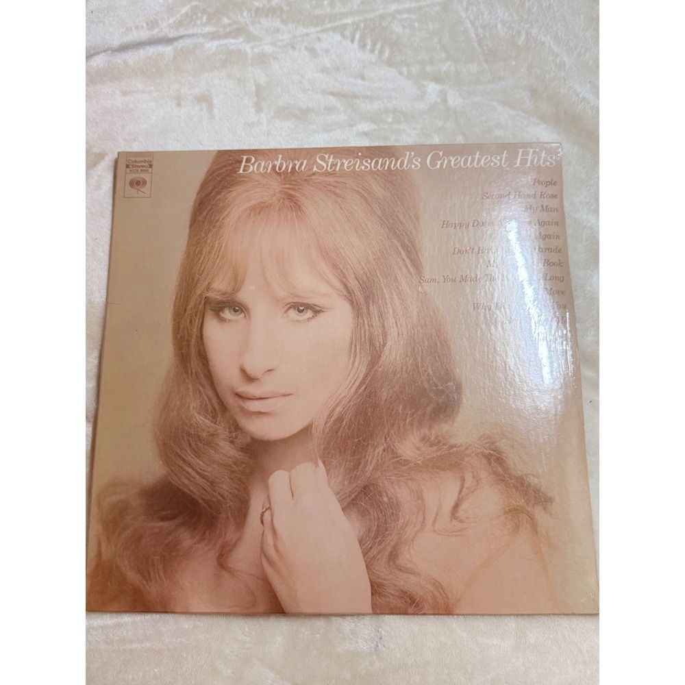 Barbra Streisand's Greatest Hits Vinyl LP Columbia KCS 9968 Stereo Record